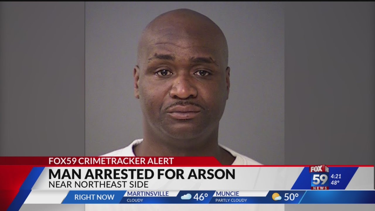 Man arrested for arson - YouTube