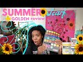 🎨Studio vlog: GOLDEN So Flat Review, New Patreon perks, Paint with me