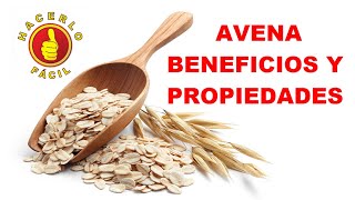 AVENA - BENEFICIOS Y PROPIEDADES