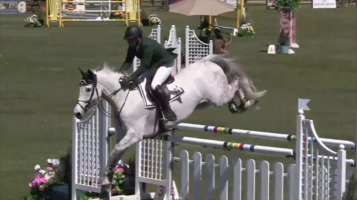 Robert Blanchette & Coupis win the FEI CSI 3* Bron...
