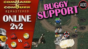 Command and Conquer Remastered: Tiberian Dawn - 2v2 Online Multiplayer - GDI & NOD vs GDI & NOD