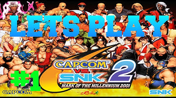 Capcom Vs. SNK 2 (Mark of the millennium 2001) Part #1 | Balrog Gameplay | Blast From the Past