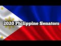 24 INCUMBENT PHILIPPINE SENATORS (2020 Philippine Senators) 18TH CONGRESS