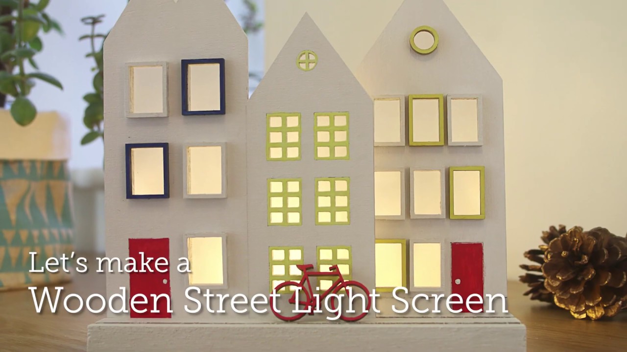 Led Screen Craft PREVIEW: Craftiosity Wooden Street Light Screen Craft Kit | Craft Kit ...