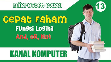 TUTORIAL RUMUS AND OR NOT PADA FUNGSI LOGIKA IF