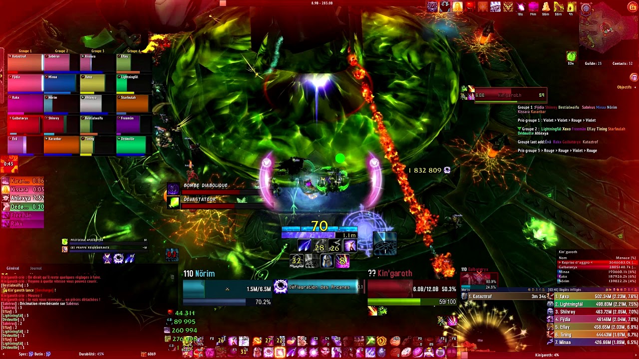 Garoth Map Kin'Garoth Mythic - YouTube