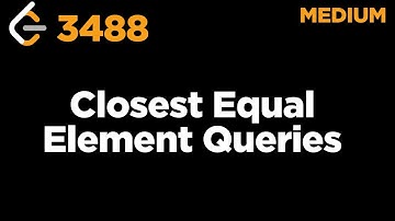 3488 Closest Equal Element Queries | LeetCode