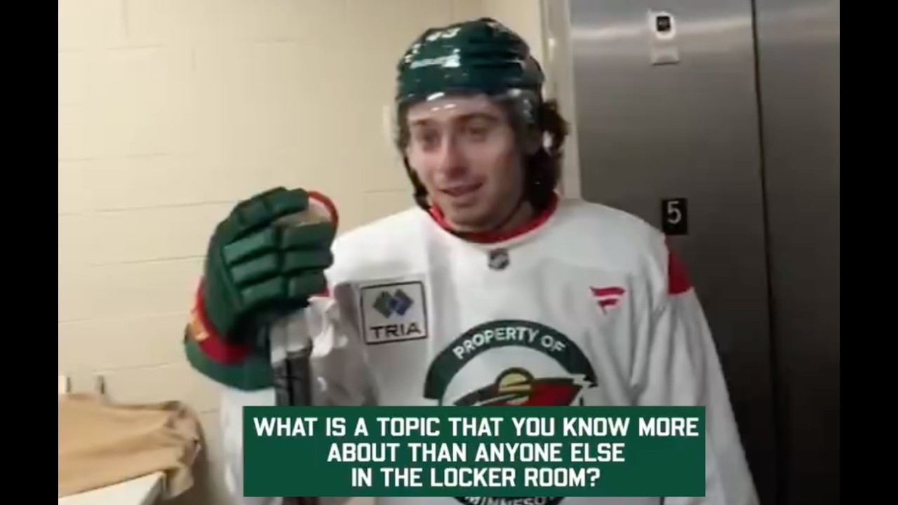 Quinn Hughes Finally Appears In These