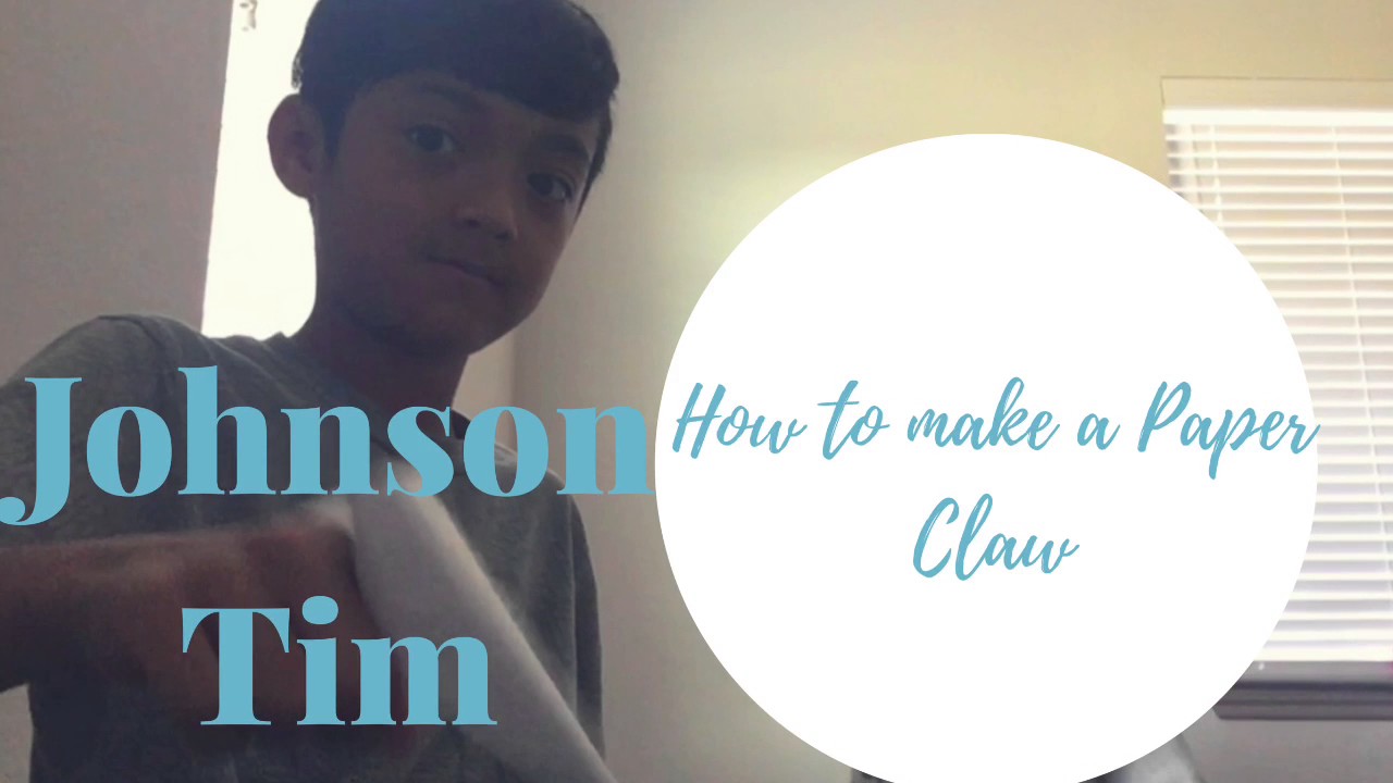 How To : Paper Claw - YouTube