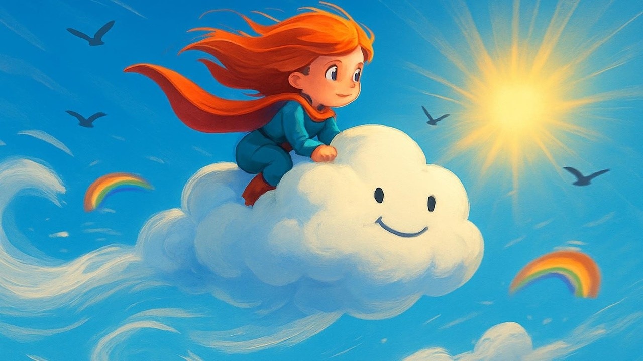 Temporalina, la canzone animata per bambini ⚡☁️ - Storie di super eroi per bambini