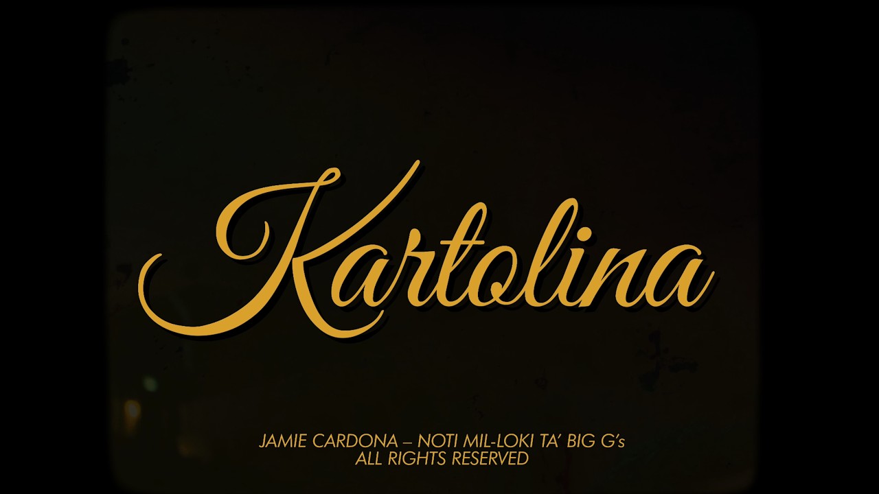 Kartolina (Music Video) - Jamie Cardona (chords)