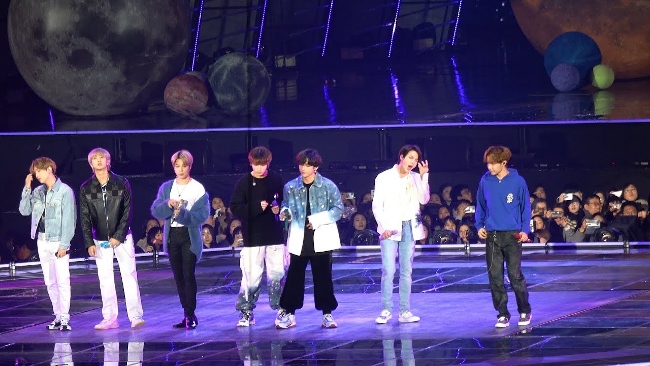 191225 BTS (방탄소년단) dionysus (디오니소스) 4K 직캠 fancam