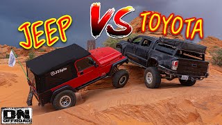 Tacoma Vs Wrangler! Rock Crawling Sand Hollow State Park, Double Sammy 2024 by Dirtnation Offroad 2,485 views 2 weeks ago 23 minutes