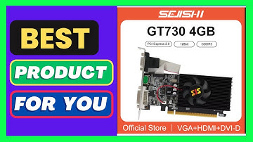 SJS Video Card GeForce GT730 Display Vga Cards 4GB