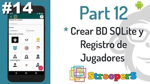 #14. Crear BD SQLite y Registro de Jugadores - Uso de SQLite Administrator