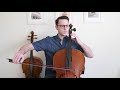 17 minuet no  2 by js bach suzuki cello book 1