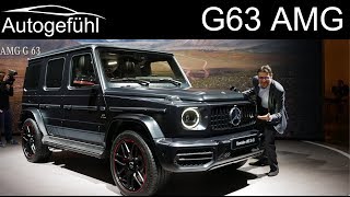 Mercedes G63 AMG REVIEW all-new G-Class G Wagon 2019 2018 G-Klasse - Autogefühl