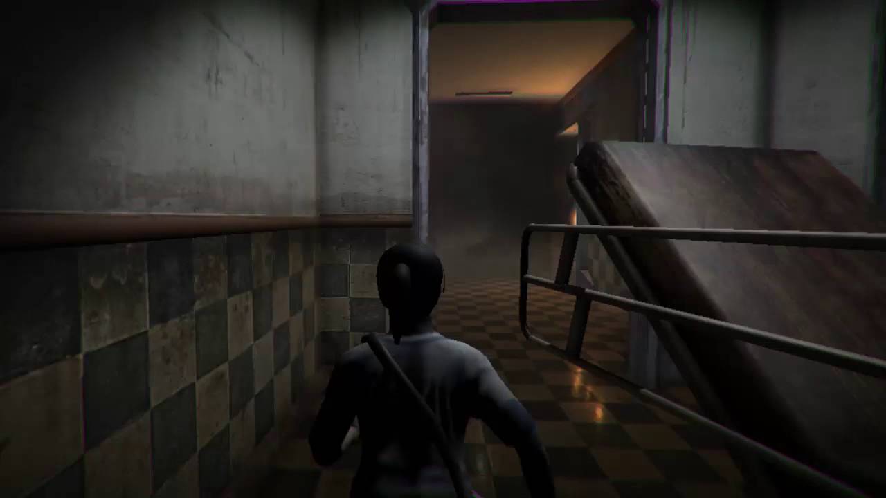 Unity Horror Hospital Scene Test