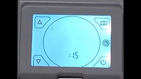 Setting the Time on Your Thermostat - Allbrite UK Ltd
