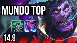 DR. MUNDO vs MORDEKAISER (TOP) | 5k comeback | BR Master | 14.9