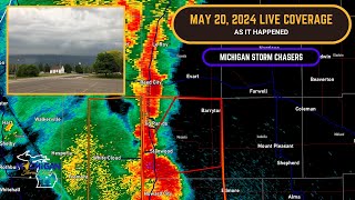 Michigan Severe Weather Coverage - 5/20/2024