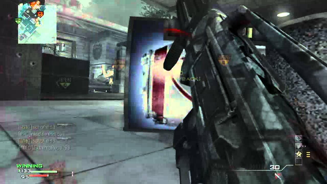 Mw3 how to use the USAS 12 shotgun gameplay