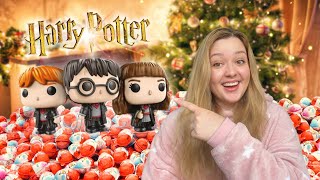 🎁 KÚPILA SOM 40 HARRY POTTER KINDER VAJEC (a ozdobila nimi stromček) 🎄