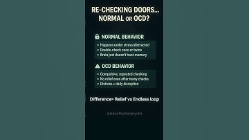 Re-Checking Doors: Normal Habit or OCD? | Key Differences Explained