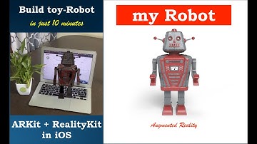 Robot - Build a Robot* using Augmented Reality + RealityKit in  iOS 