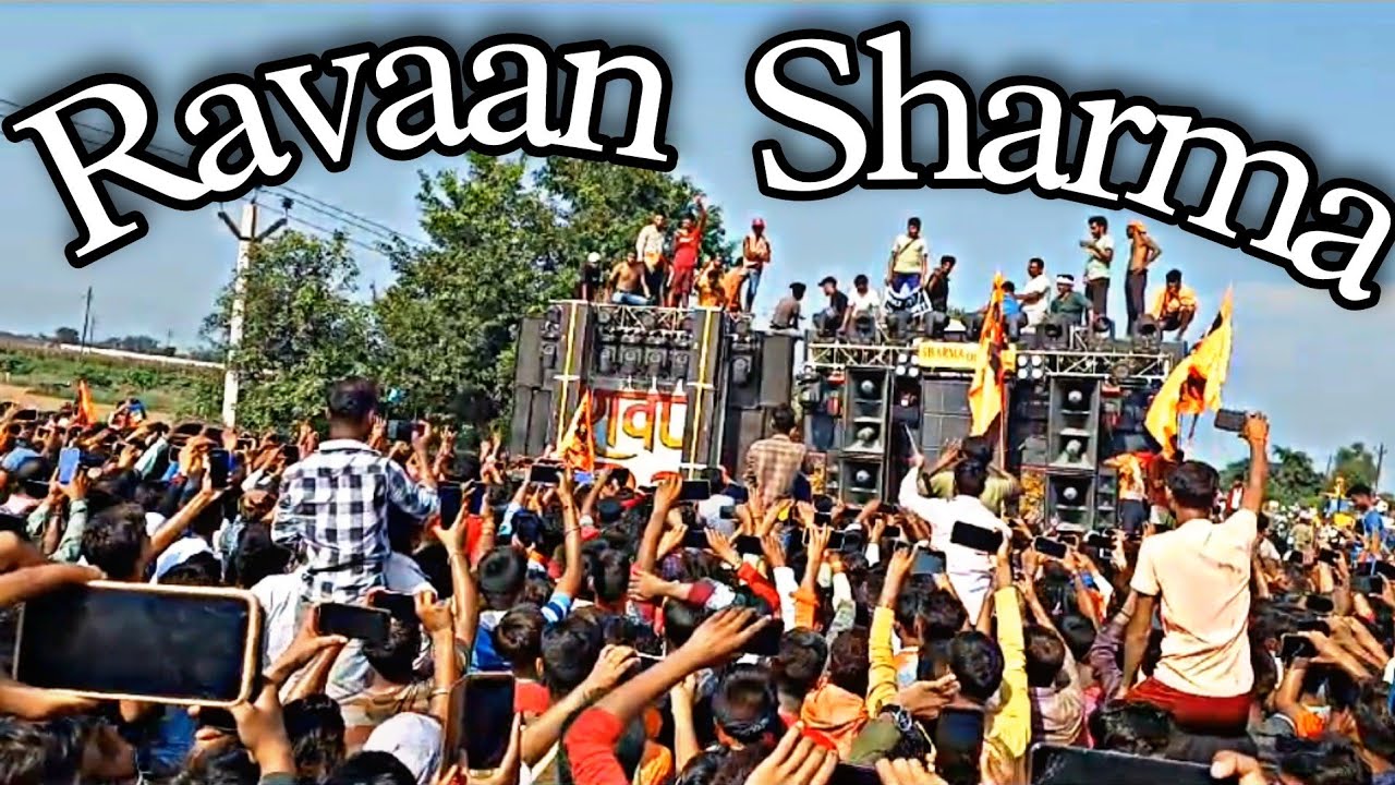 रावण dj शर्मा dj का हुआ सबसे बड़ा कंपटीशन Babaun कावड़ यात्रा Ravaan dj ...