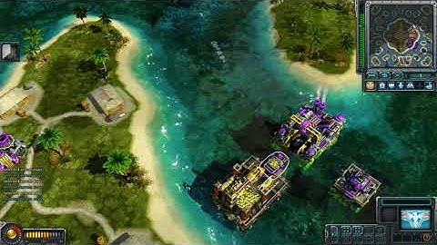 Red Alert 3 - Allied VS 3 Brutal AI (Soviets)