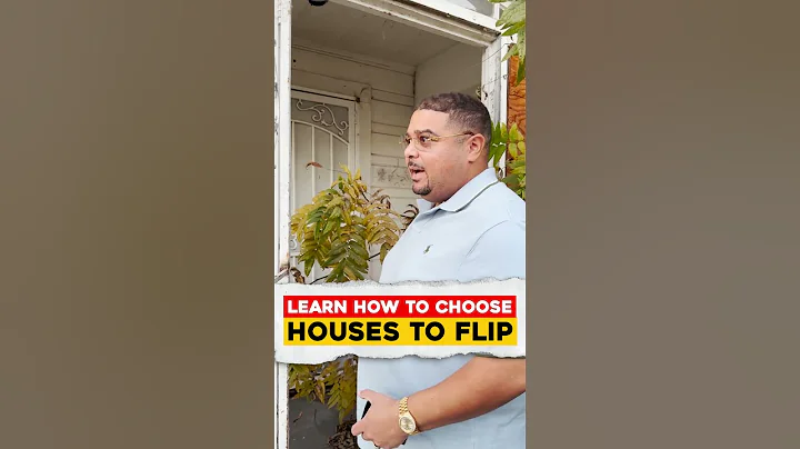 Learn how to choose houses to flip!