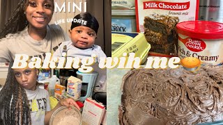 life as a TEEN MOM..life update//make brownies with me