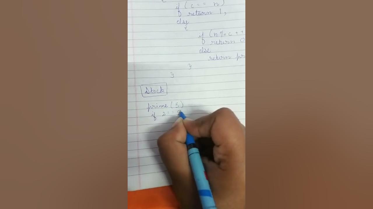 PRIME NUMBER USING RECURSION || JAVA || ISC CLASS 11 & 12 - YouTube