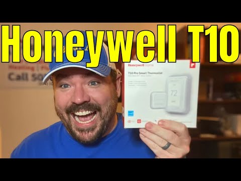 Honeywell T10 thermostat installation, setup, and review video. Complete overview and my reaction!