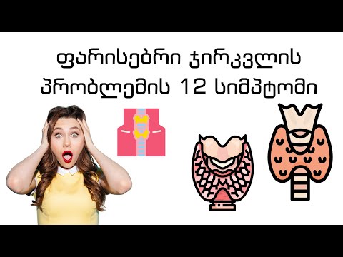 შეამოწმეთ საკუთარი თავი! ფარისებრი ჯირკვლის პრობლემის 12 სიმპტომი. @xalxurimedicina