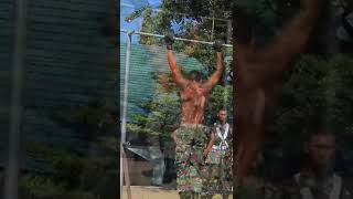 Gimana Gak Kuat?seperti ini ternyata latihan Pull up ala Raider