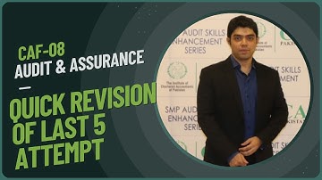 CAF 8 Quick Revision – Last 5 Attempts | Past Papers Discussion | With Sir Bilal Qureshi