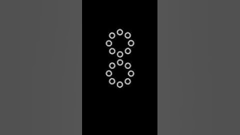 Abstract minimalist donut animation in Figma Shorts