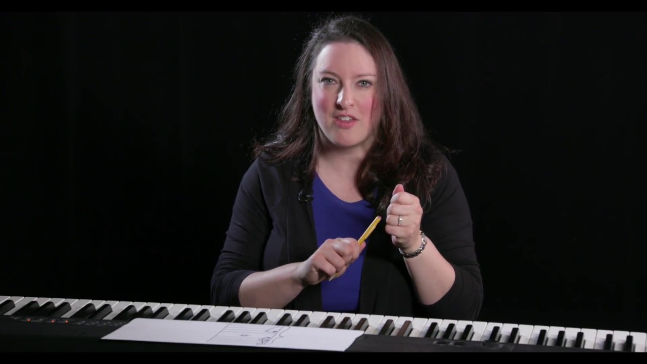 Dana Heer MUS 110 : "5--Applying Notes on the Staff to the Keyboard"