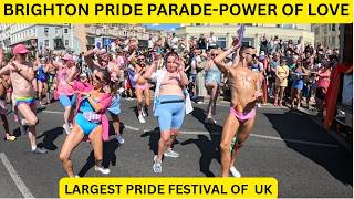 BRIGHTON PRIDE PARADE - POWER OF LOVE | 1ST AUGUST 2026 | LARGEST PRIDE FESTIVAL OF UK | BINU