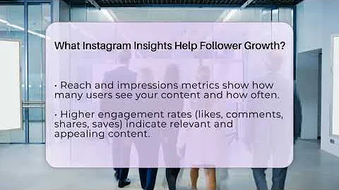 What Instagram Insights Help Follower Growth? - Social Media Business Playbook