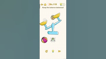 Brain out level No.118 🤔 Keep the balance balanced.