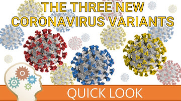 QUICK LOOK AT 3 NEW CORONAVIRUS VARIANTS