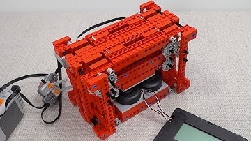 2.5 Hours Building a Lego Press (no talking, ASMR-ish)