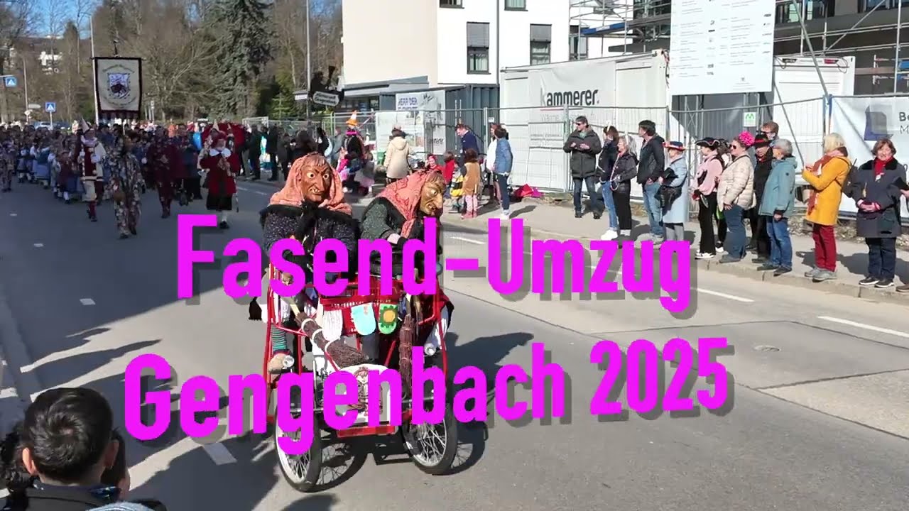 Fasend Fasnacht 2025 Gengenbach Umzug