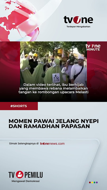 Download lagu Adem! Momen Papasan Pawai Jelang Nyepi dan Ramadhan, Saling Lempar Senyum #shorts #tvone #trending