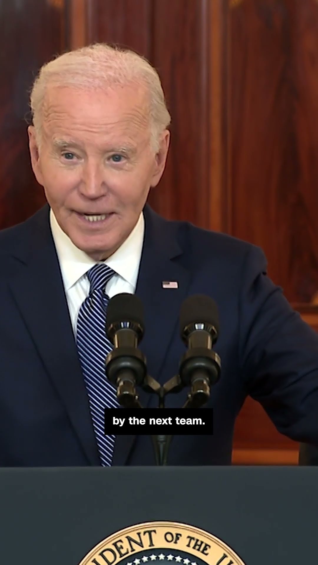 Biden on Trump involvement in Israel-Hamas agreement
