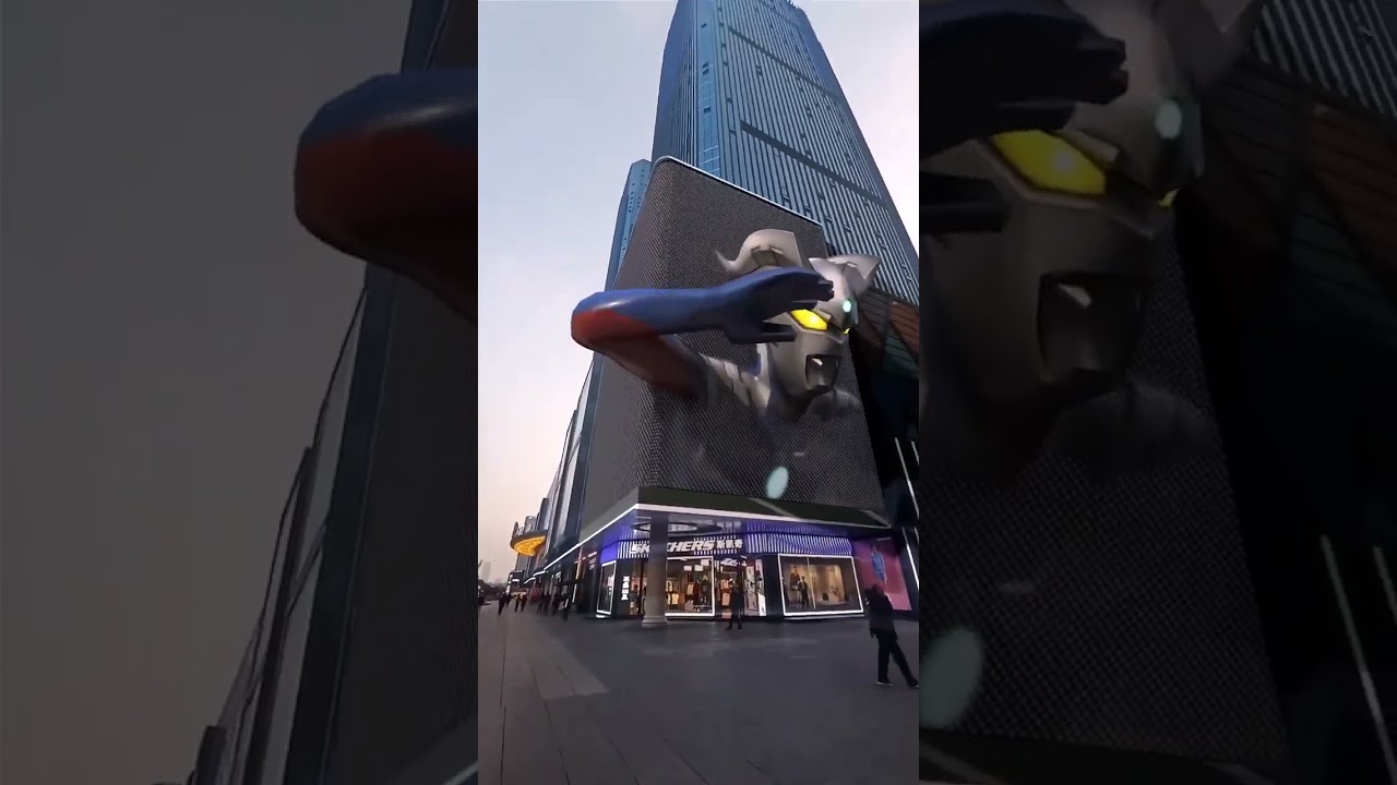 Hyper-realistic street ads 