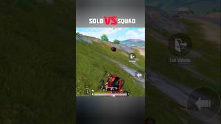 solo vs squad 👀🥶 #1vs4 #pubg #bgmi @Rahulgameplayy